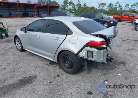2022 Toyota Corolla Le from USA, damaged, VIN 5YFEPMAEXNP276279